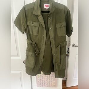 Solid & Striped Olive Green Jacket